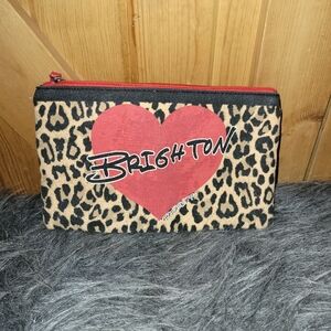 Brighton Leopard Print Cosmetic Bag